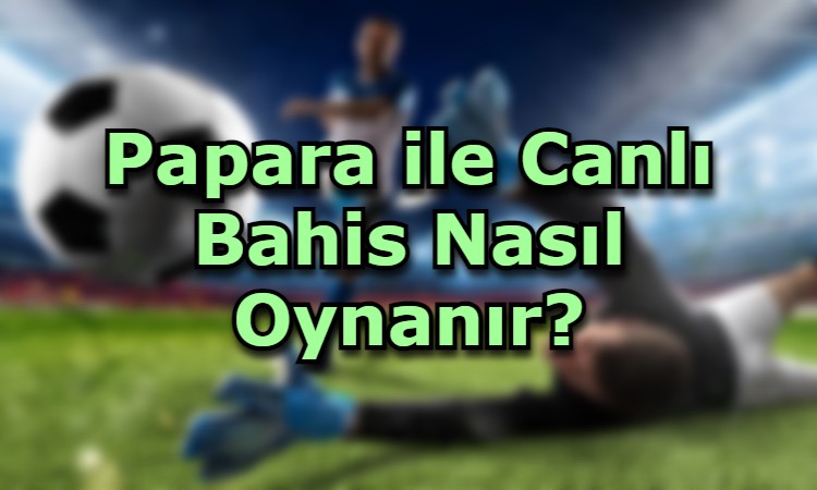 papara cansiz bahis uyelik